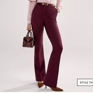 Ann Taylor The Skinny Flare Pant in Ponte